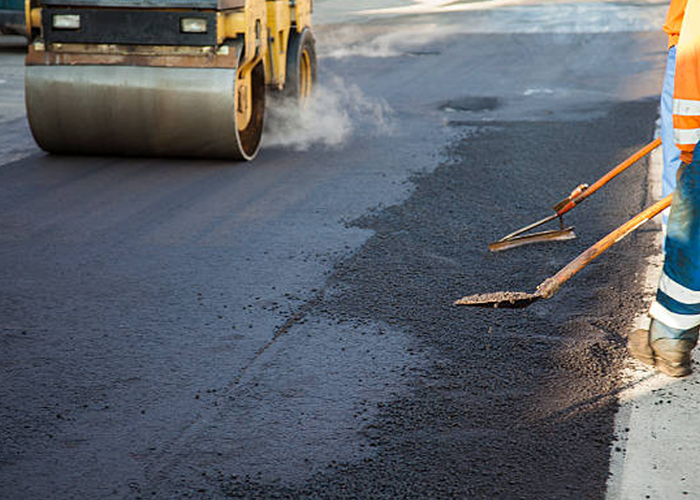 DOT hot asphalt paving services